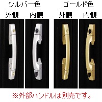 プッシュプルグリップ(内ハンドル・サムターン)HHJ-0725 右勝手【交換