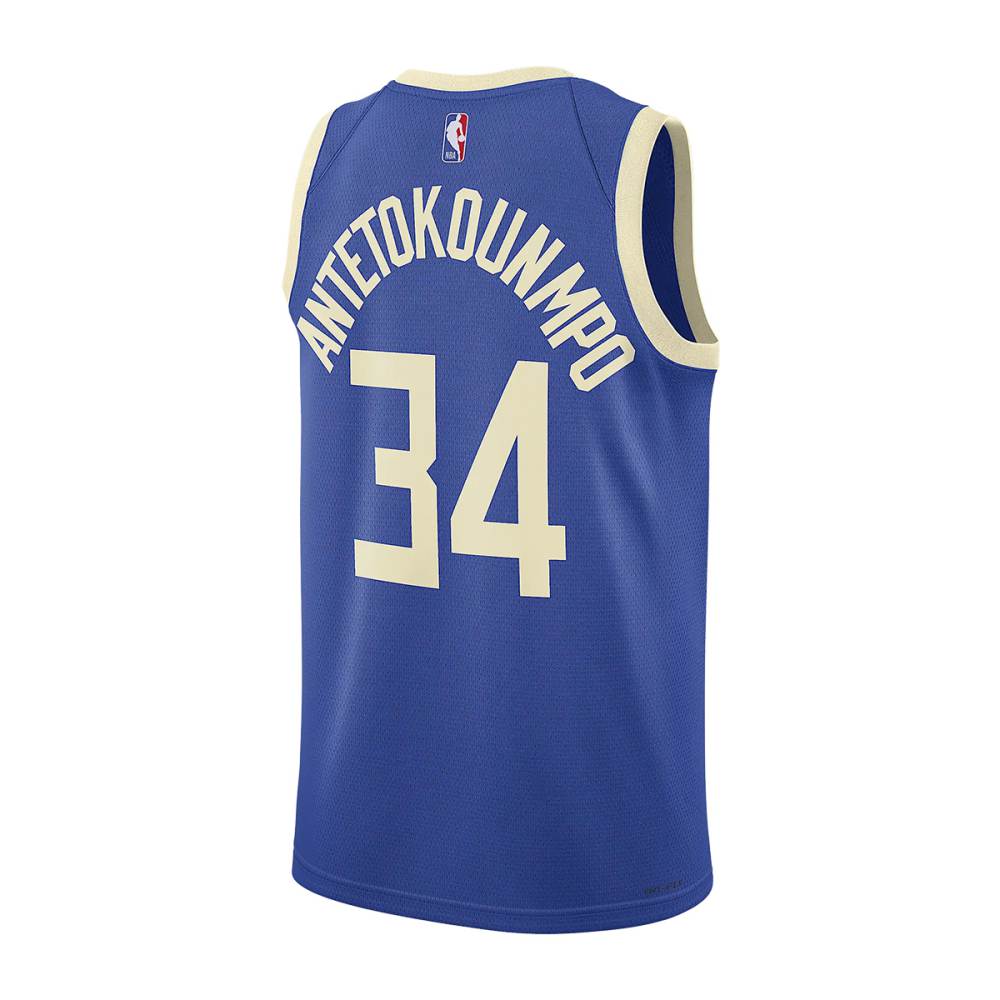 Nike Mens Gianis Antetokounmpo Milwaukee Bucks City Swingman