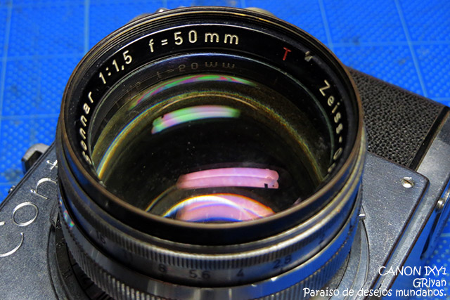 ジャンク品】Contax カメラ レンズ sonner1:1.5f=50mm ジャンク品