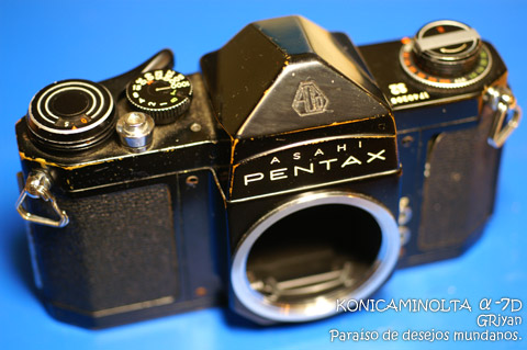 黒塗りのペンタックス GET 久しぶりのジャンクカメラの分解と修理