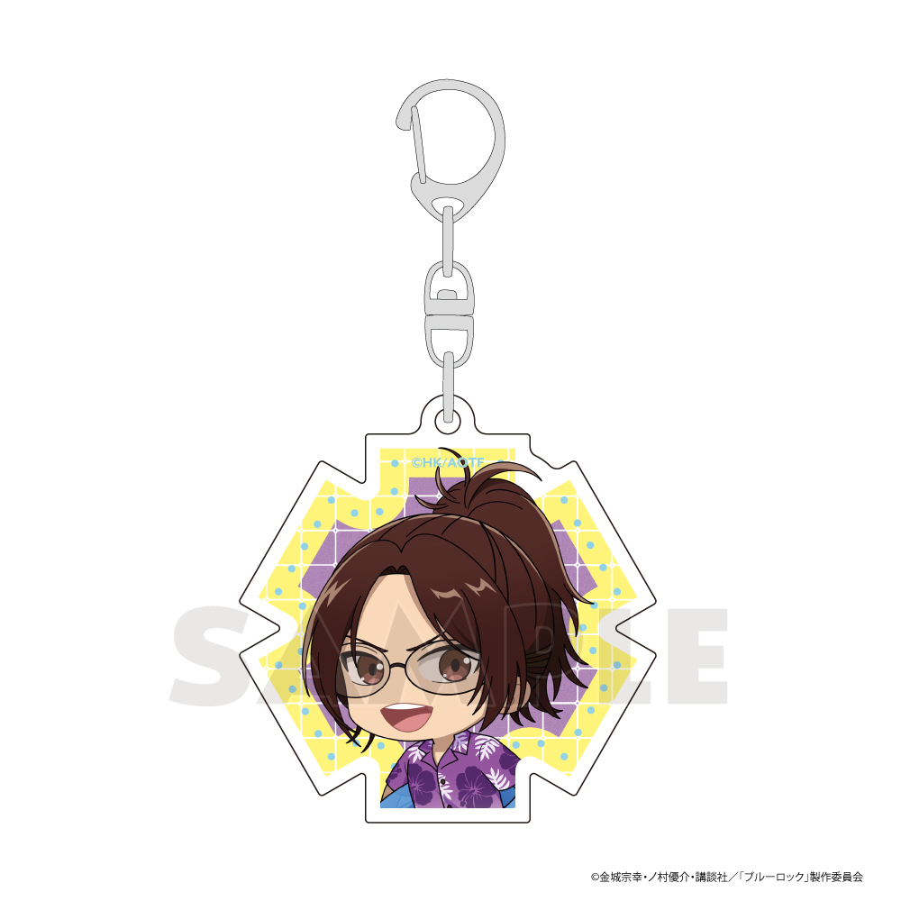 進撃の巨人]アクリルキーホルダー（ハンジ／バカンス） - Parflette