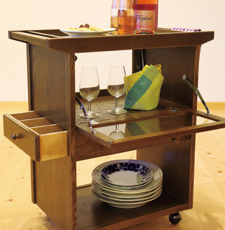 パーティーワゴン | 【パリの雑貨屋｜静岡の家具メーカー】静岡の職人