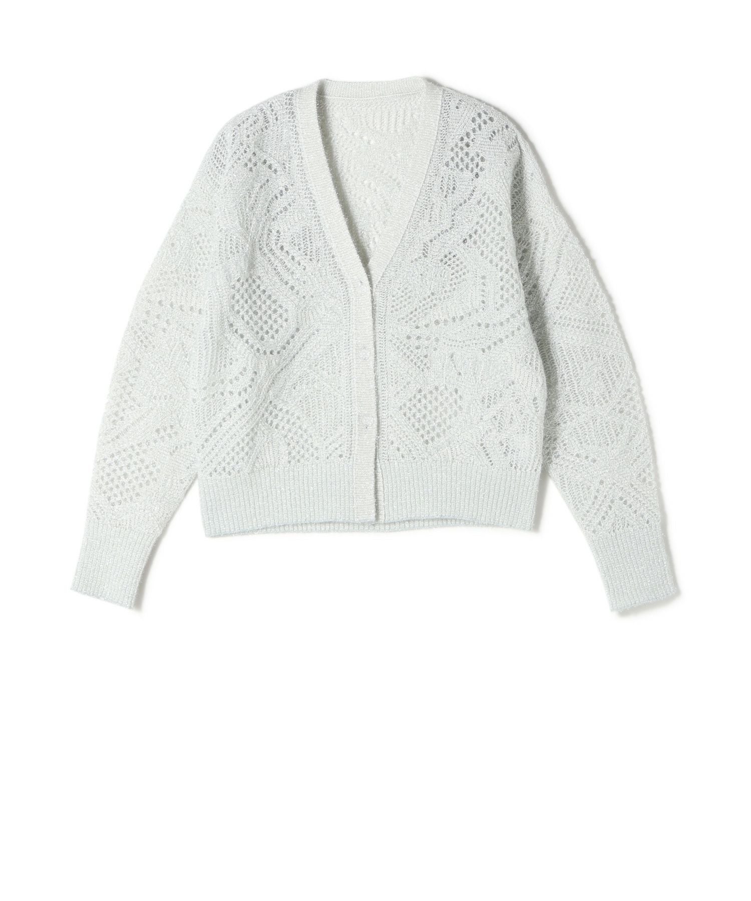 Mame Kurogouchi(マメ クロゴウチ)】 Shimmering Knit Cardigan