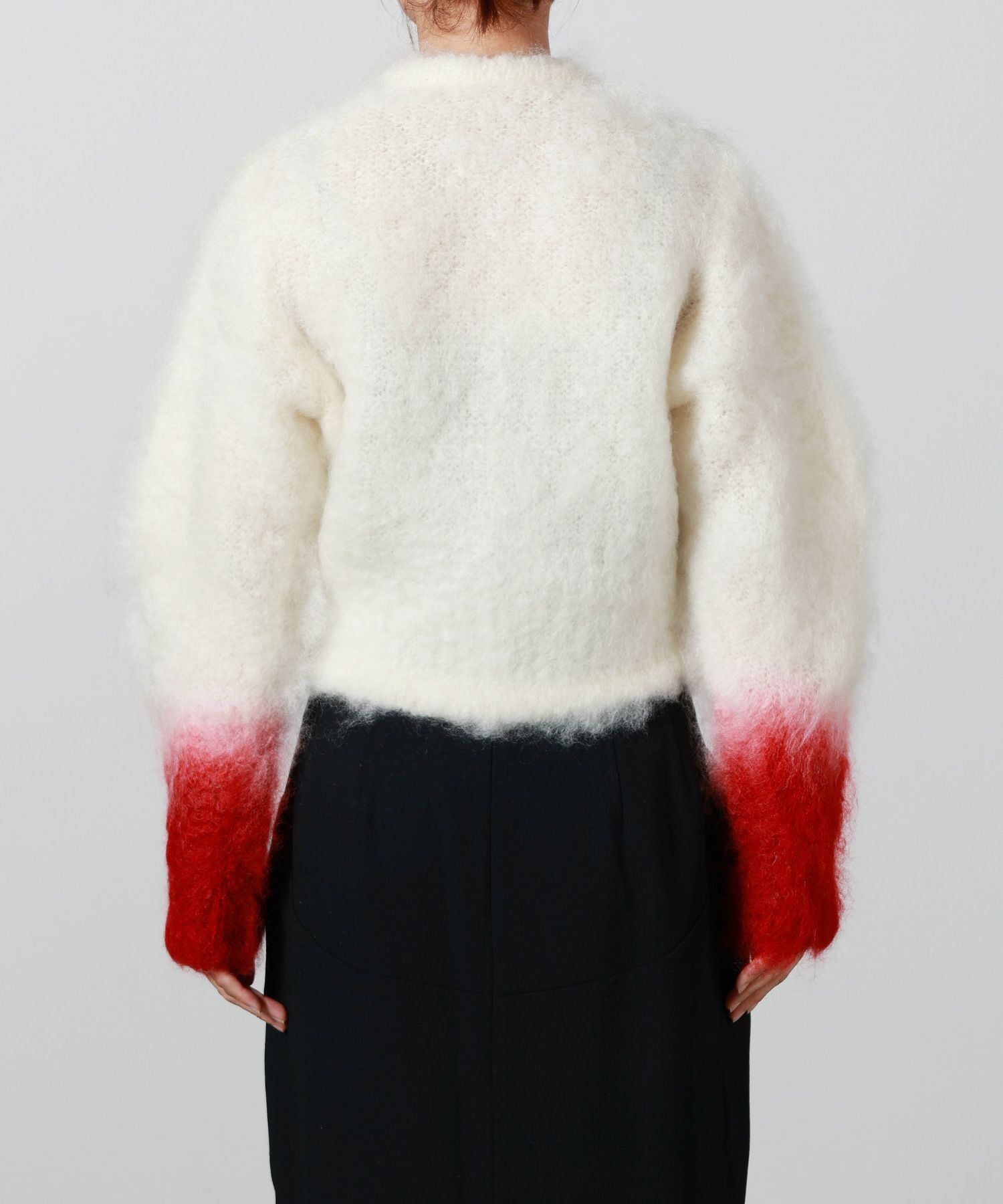 Mame Kurogouchi(マメ クロゴウチ)】 Fur Knitted Cardigan｜PARIGOT