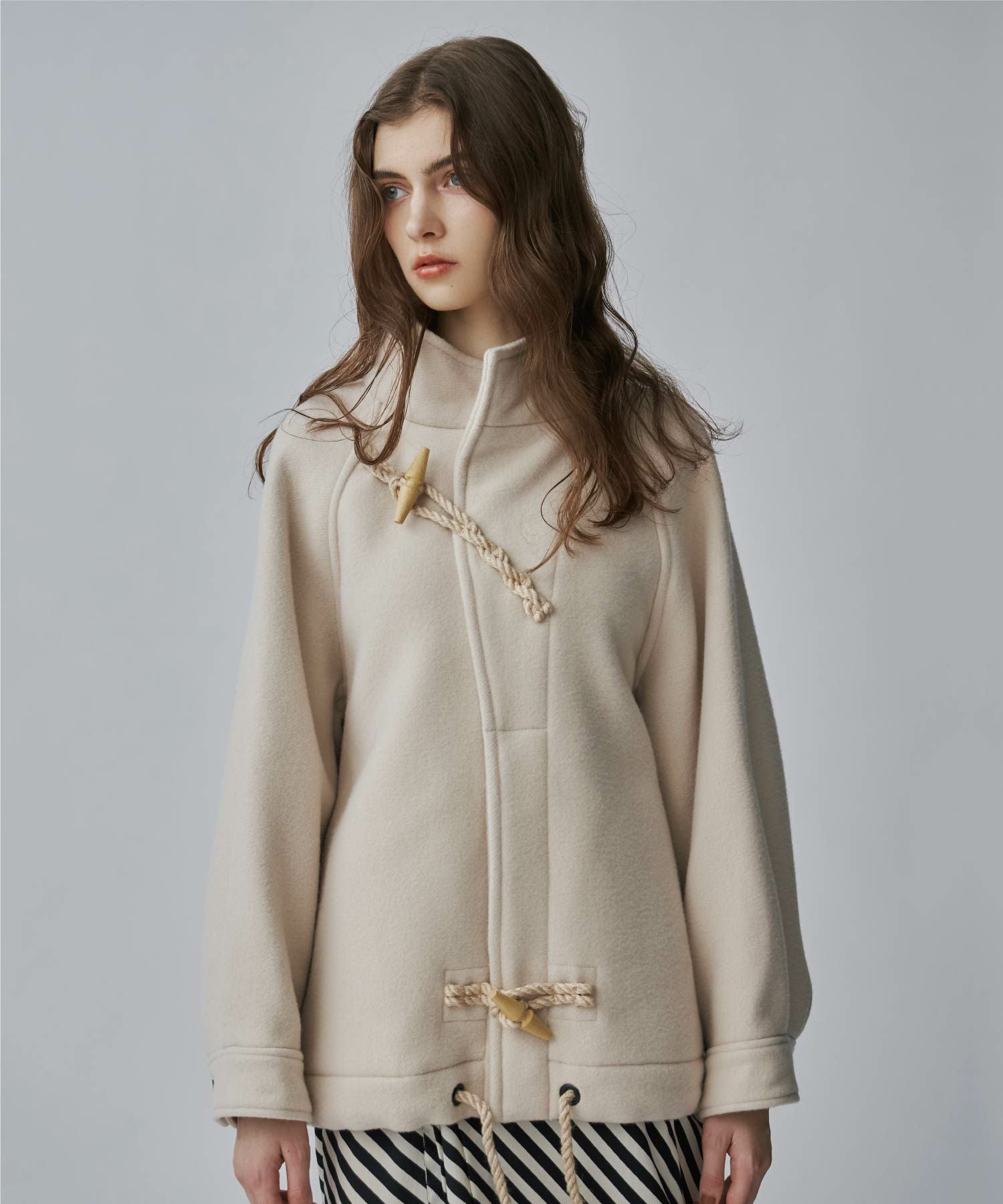 HYKE(ハイク)】 DOUBLE FACE DUFFEL JACKET｜PARIGOT ONLINE（パリゴ