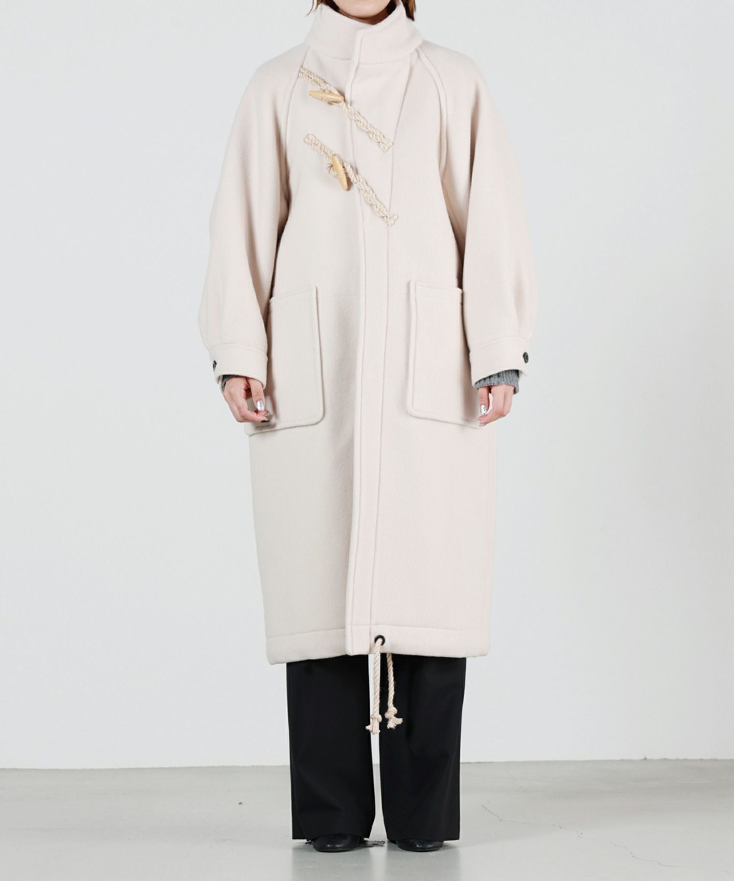 HYKE(ハイク)】 DOUBLE FACE DUFFEL COAT｜PARIGOT ONLINE（パリゴ