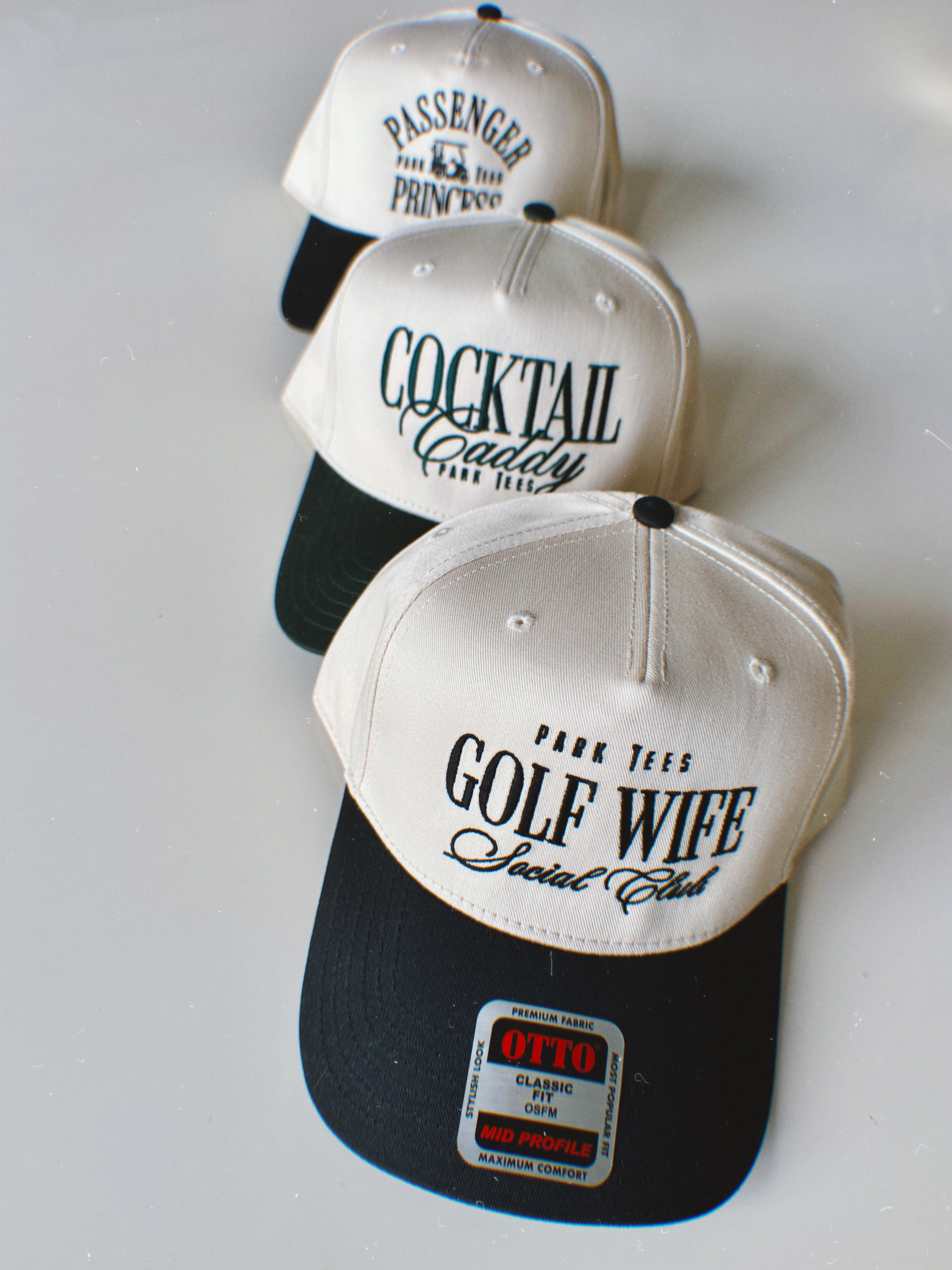 Golf Wife Social Club Two Toned Snapback Black – PARK TEES