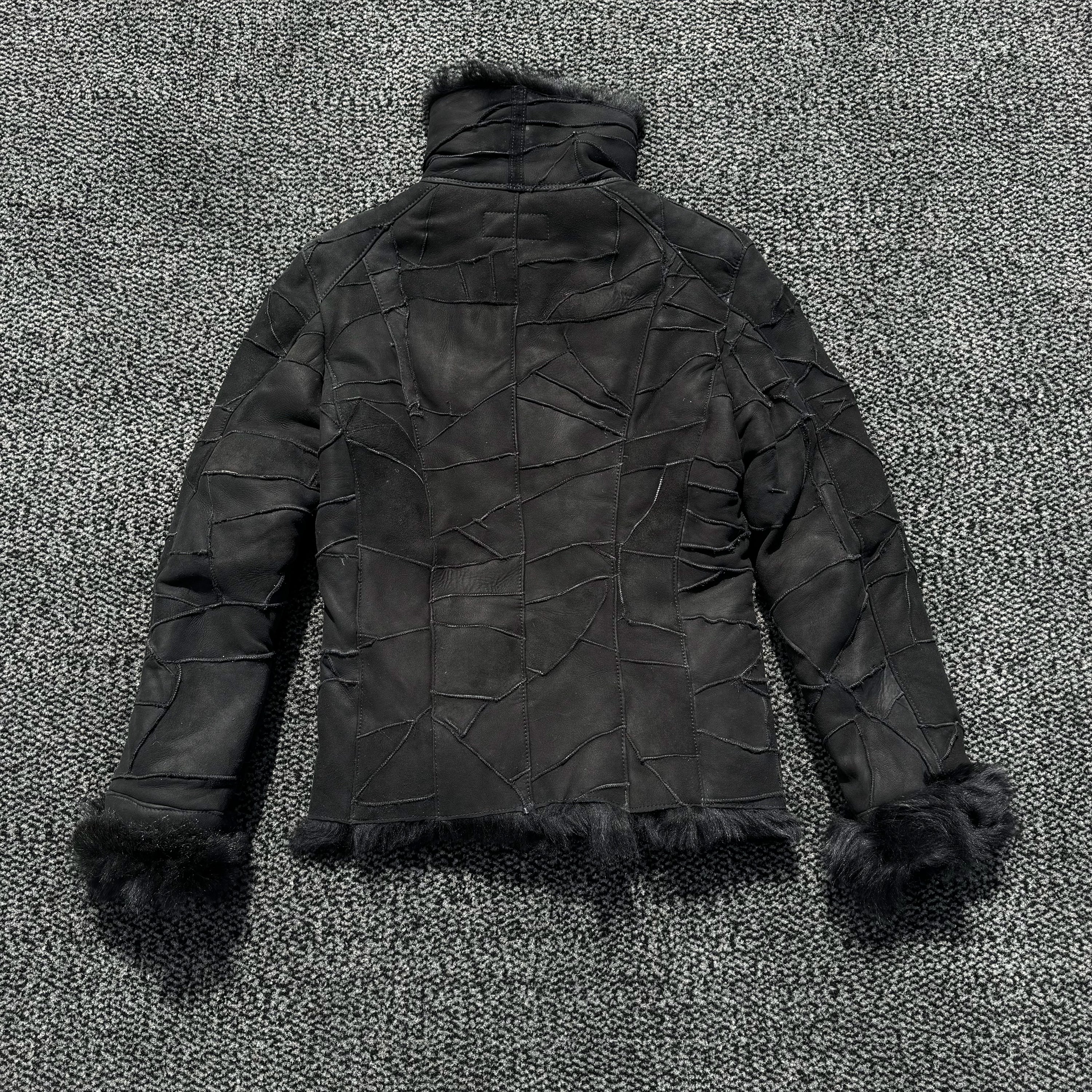 Tornado Mart Leather Patchwork & Fur Jacket – Paroxa