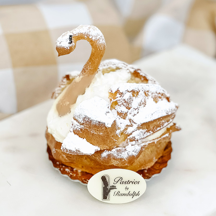 Cream Puff Swan - Pastries by Randolph