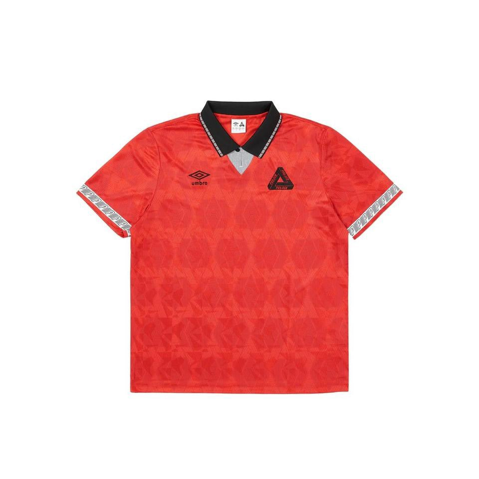 PALACE X UMBRO CLASSIC JERSEY VERMILLION – Pasty Skateboards