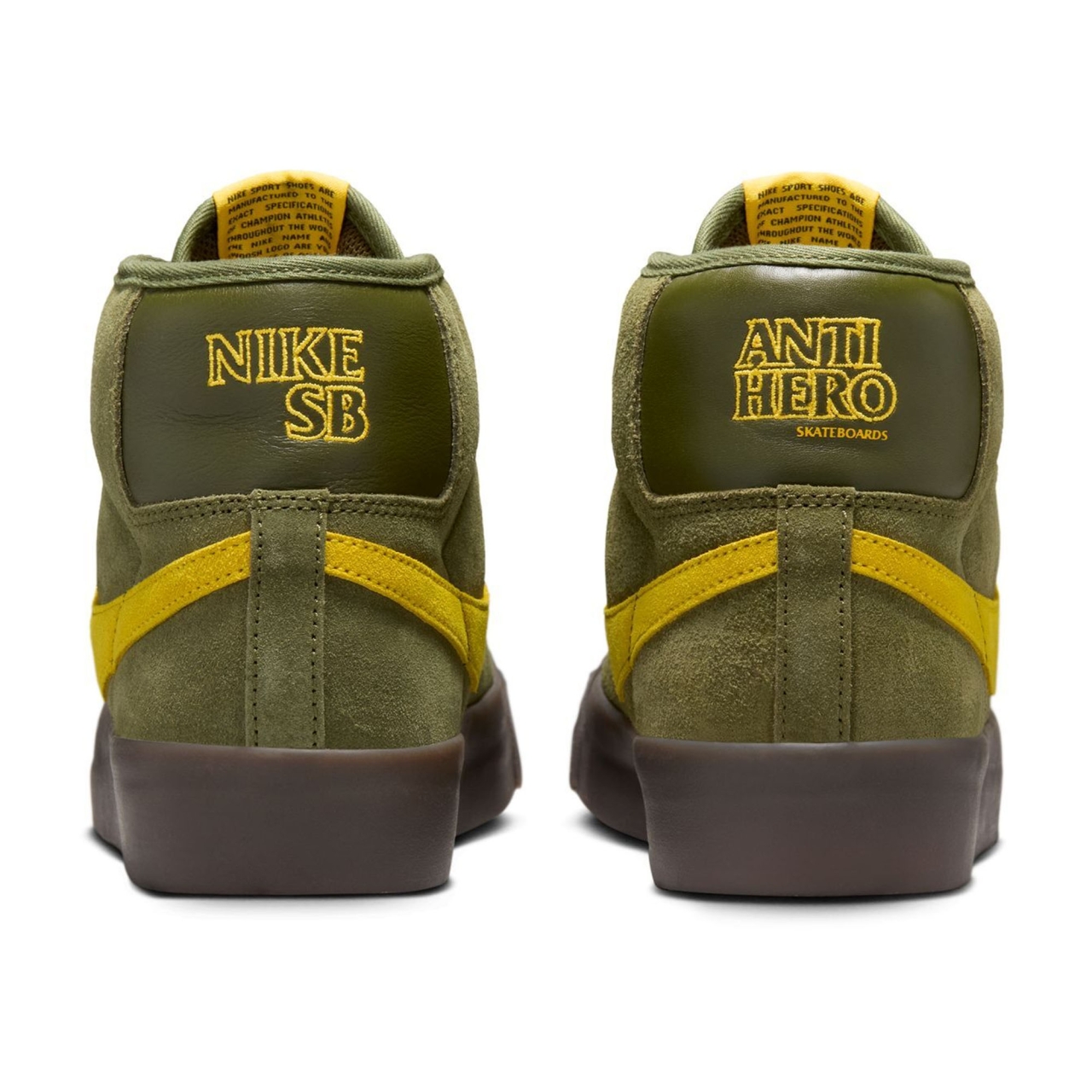 NIKE ZOOM BLAZER MID QS × ANTIHERO HM5838-300 | アーリーウープ ブログ