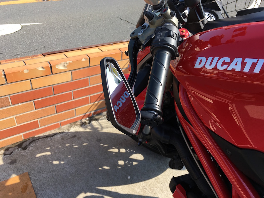 CRG Arrow Bar End Mirror-バーエンドミラーの感想や購入方法など