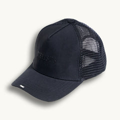 Patchify | Trucker Cap Jet Black - Customize with Magnetic Patches