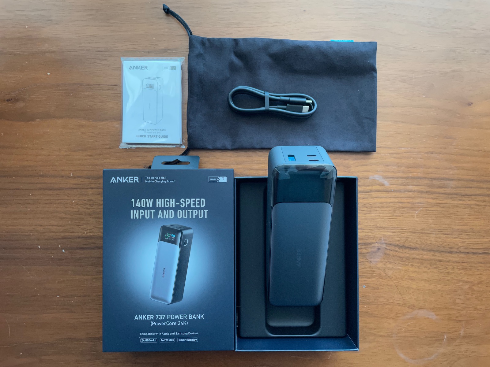 Anker 737 Power Bankを試す | Path to the Journey