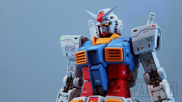 RG 1/144 RX-78-2 ガンダム Ver.2.0 改修・全塗装製作 - ぱとぷら