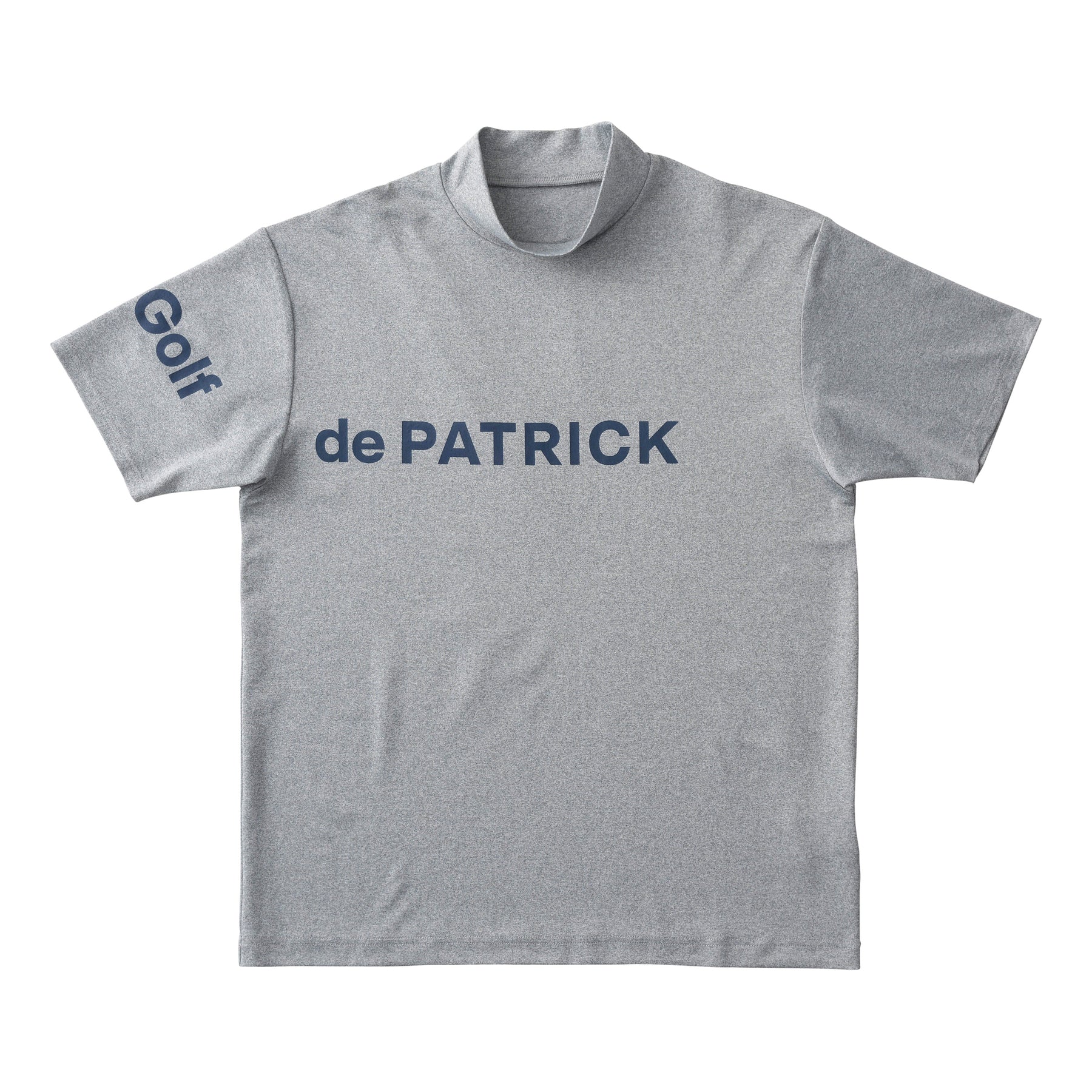 ゴルフ｜メンズ｜ベアスムースロゴプリントモックネック（GRY