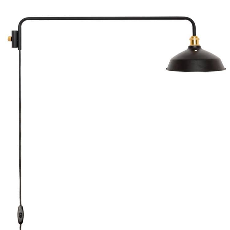 ドローアライン ランプアーム L＋シェード セット / ブラック(縦