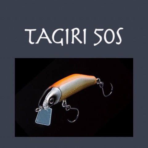 ハンドメイド渓流ミノー【TAGIRI 50S】 販売開始日決定