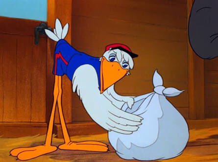 あとダンボのコウノトリとかカラスもすき ダンボは歌が好き〜！ 小さい