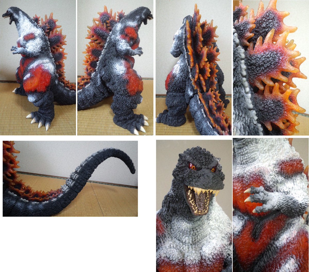 ギガンティックシリーズ ゴジラ1995 凍結ver.。届きましたっ！前から