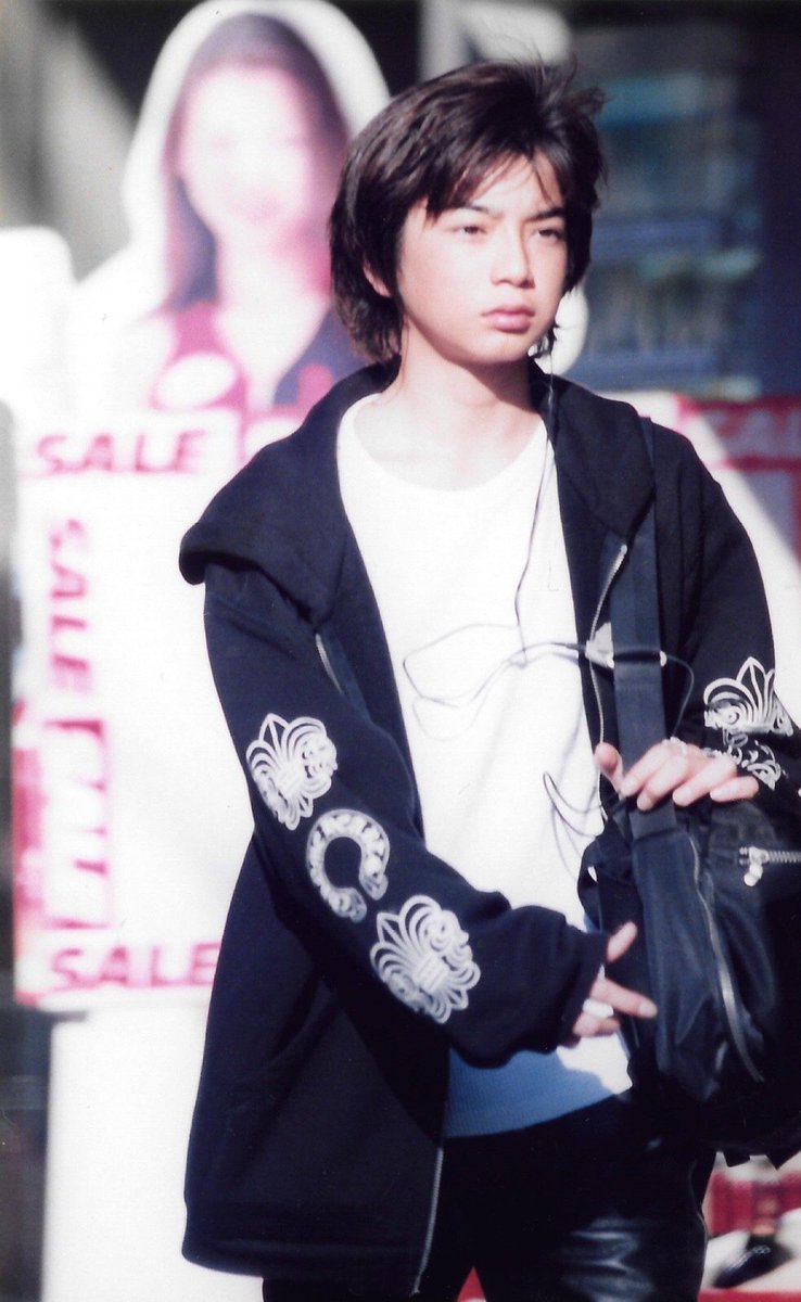 てか、松本潤くんって中学時代（jr）時代から、マジおしゃれさんw