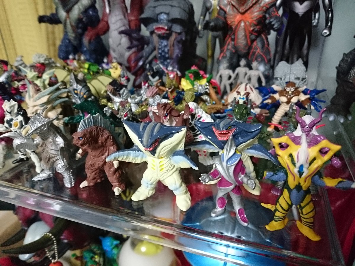 ほぼ全てのウルトラマンティガ怪獣を商品化してしまった、ティガ