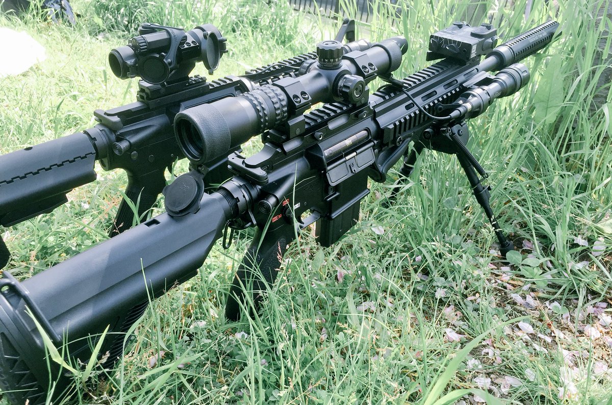 クラウン M416D(HK416) スナイパーカスタム 改修品 10禁クラウンモデル