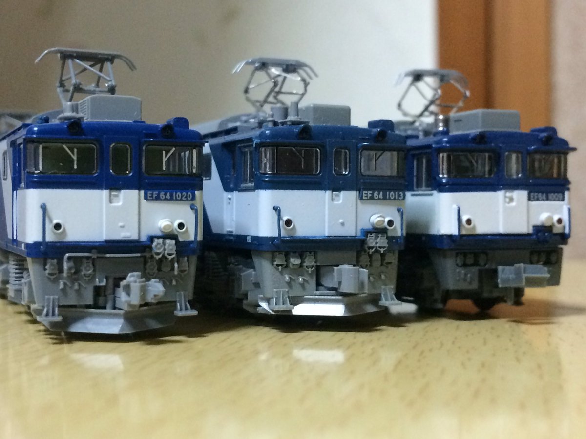 EF64-1000貨物更新比較 TOMIX,KATO,マイクロエース