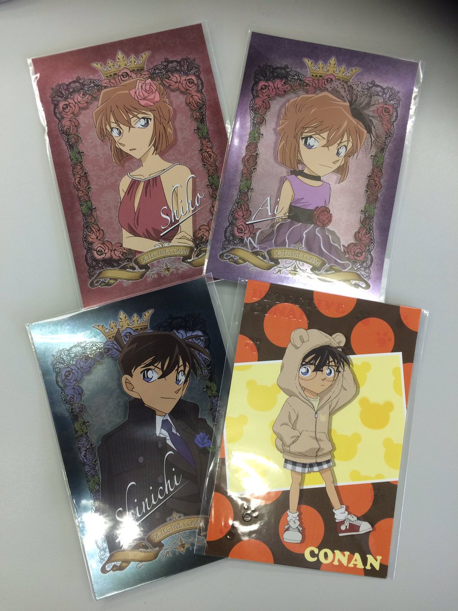 7/21追加入荷情報】薔薇を持った正装姿【灰原哀、工藤新一、宮野志保