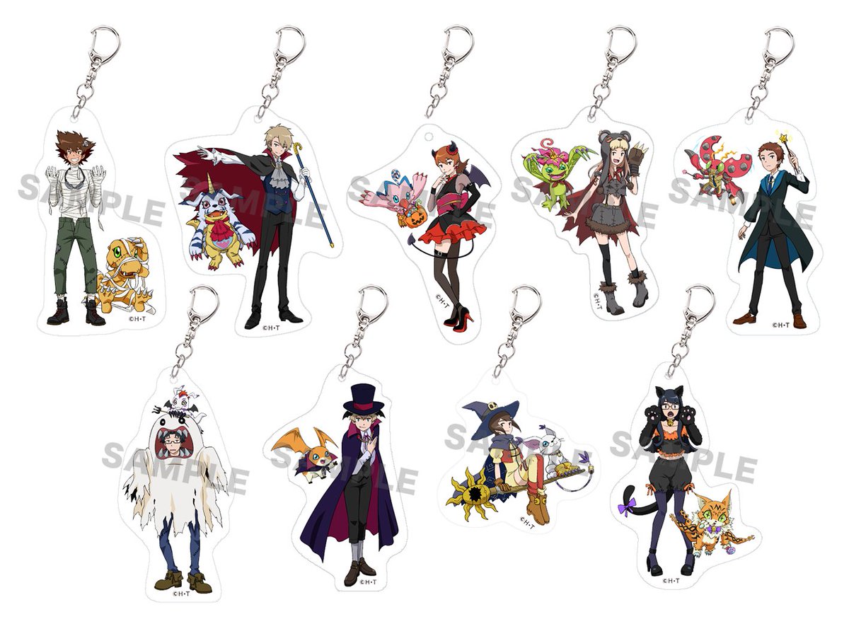 新商品】「デジモンアドベンチャー tri.」アクリルキーホルダー（全9