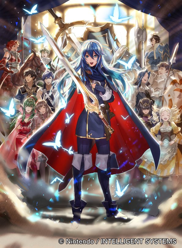 ファイアーエムブレムサイファでルキナのプロモカード担当しました。昔