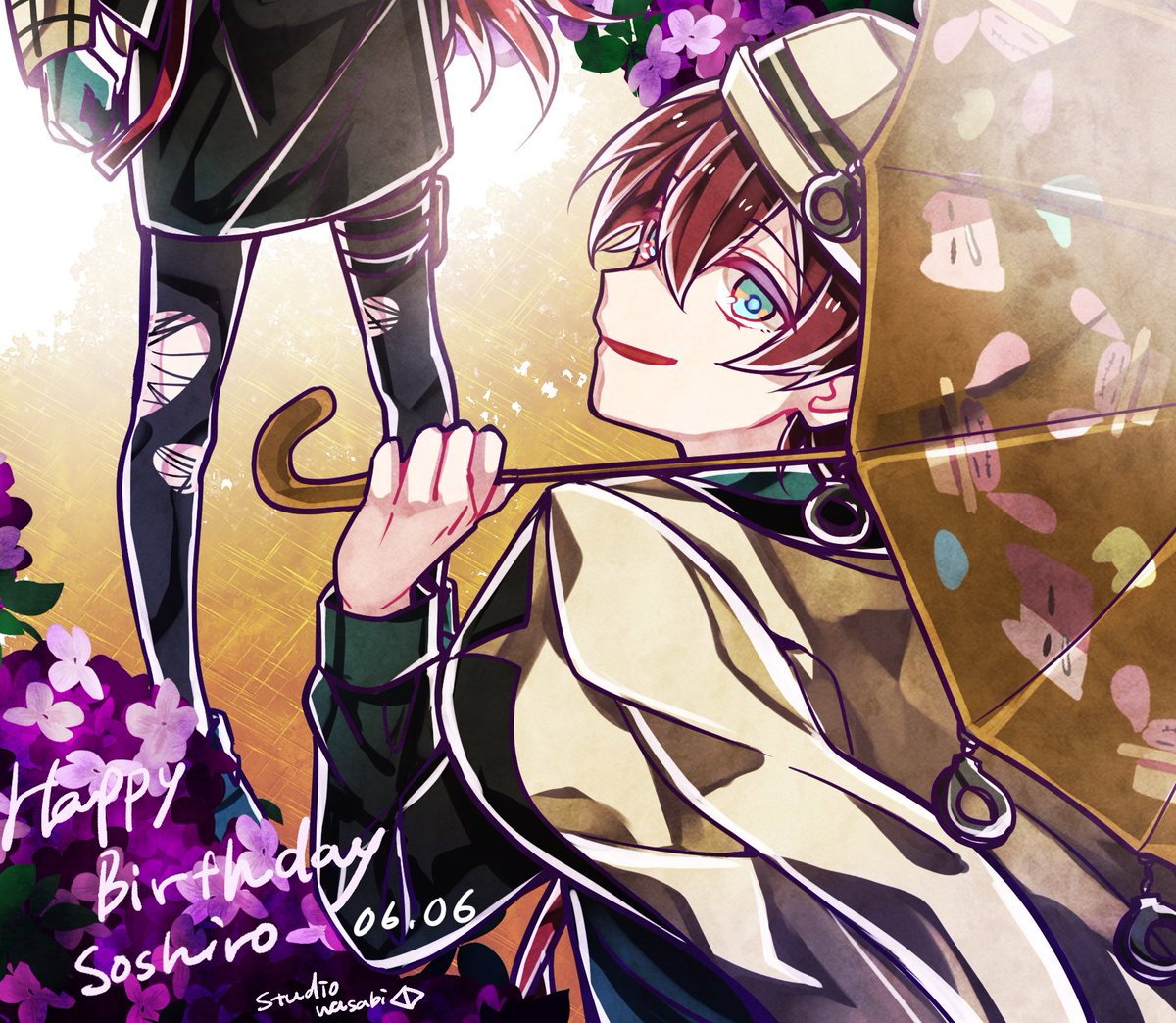 ソウシロウさん、お誕生日おめでとう👮‍♂️ #狼ゲーム