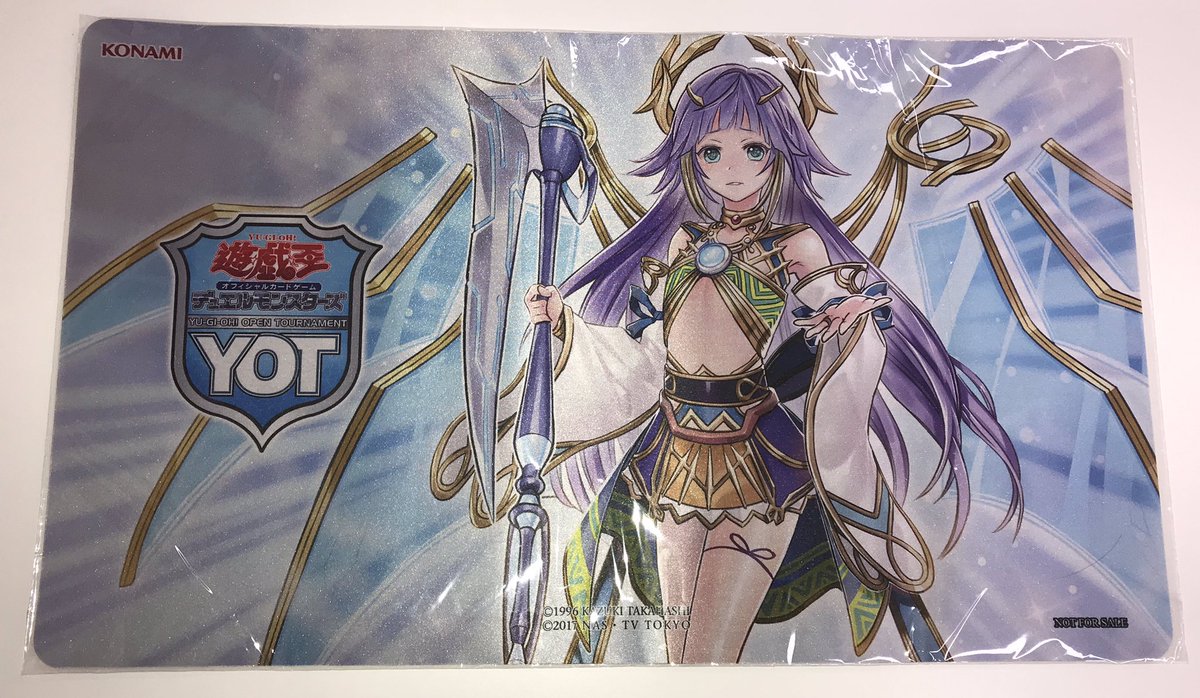 遊戯王 星杯の神子イヴ プレイマット 遊戯王 星杯の神子イヴ プレイ