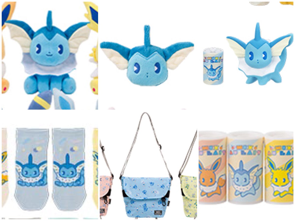 2019年1月1日(火)、 ポケモンセンターにてイーブイたちとミックスオレ