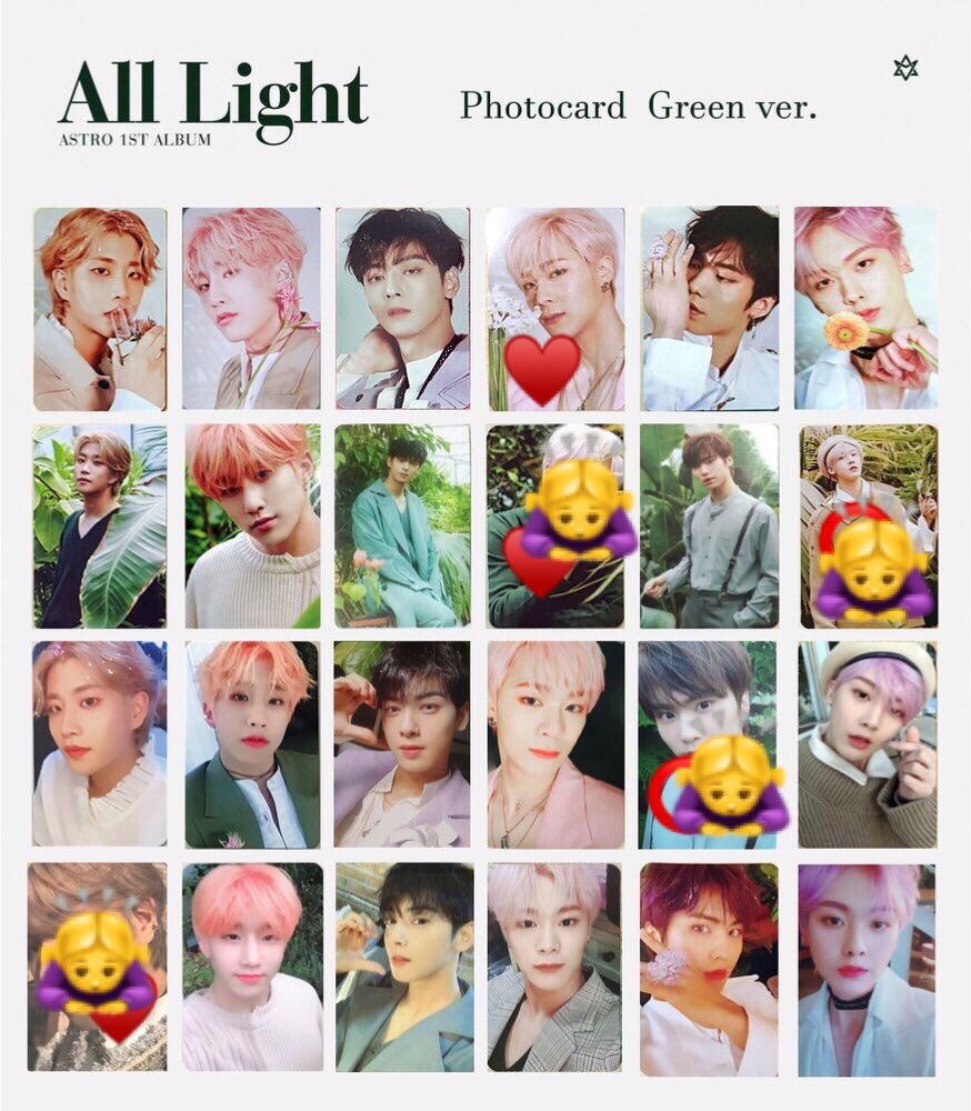 astro starlight DVD 韓国版 チャウヌ トレカ ASTRO starlight