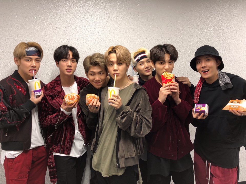 日本マクドナルドで、#BTS(#防弾少年団)×マクドナルド×AWAの