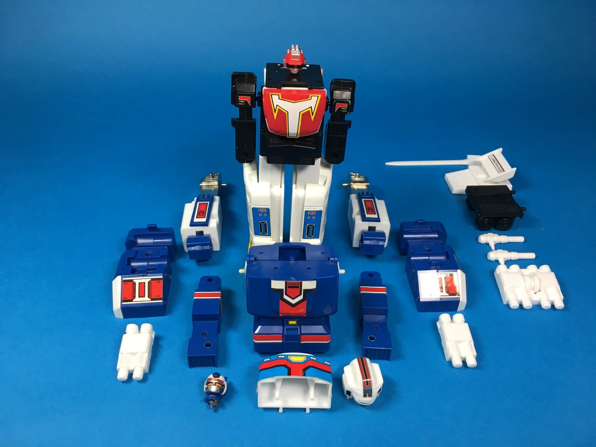 高速戦隊ターボレンジャー」食玩メタル合金を2種揃えて「スーパー