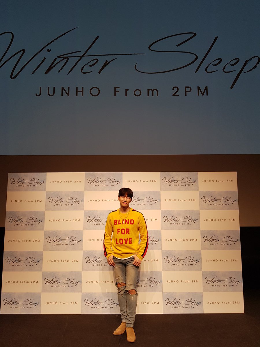 JUNHO (From 2PM) 6th Mini Album「Winter Sleep」購入者イベント@東京
