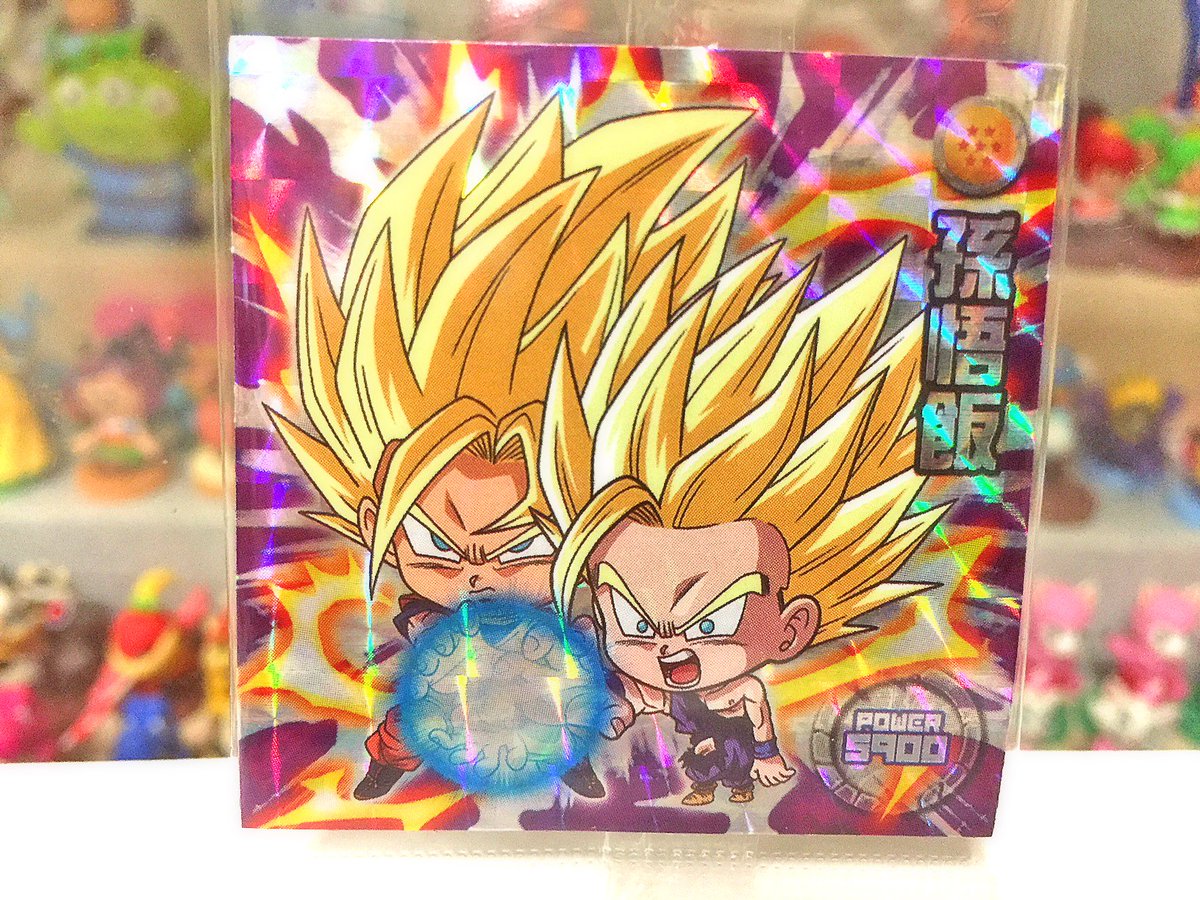 超戦士シールウエハース2箱目開封しました☆ 1番ほしい超ゴッドレアの