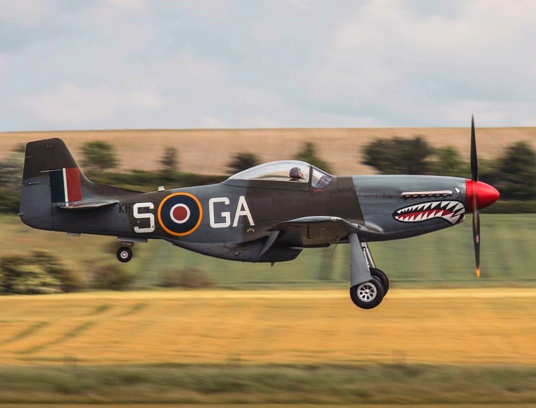 海底に眠る “ シャークマウス ” が描かれた第二次大戦中の戦闘機