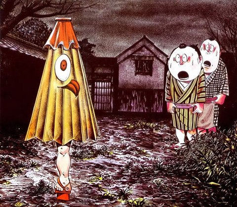 今日は何の日 #傘の日 【#唐傘小僧(#からかさこぞう)】 #日本の妖怪