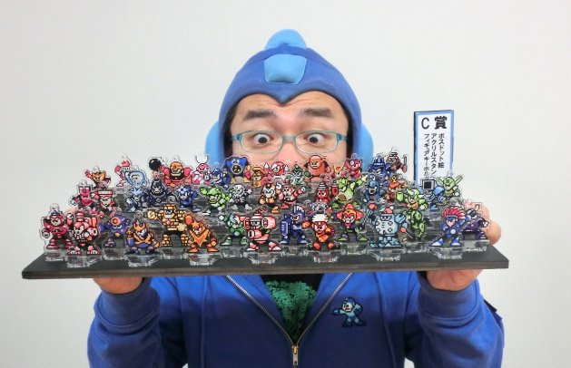 WEBくじ賞品紹介】インターネットでくじ引きできる『ロックマン30周年