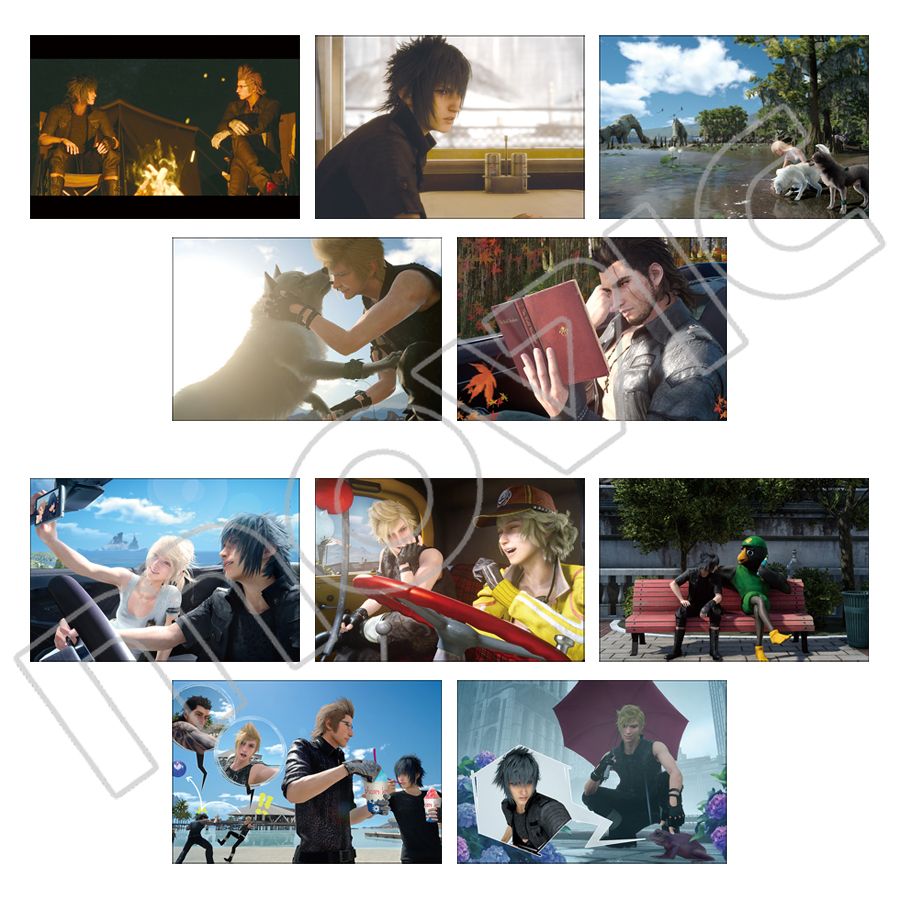 ファイナルファンタジーXV】アクリルスタンド、クリアファイル