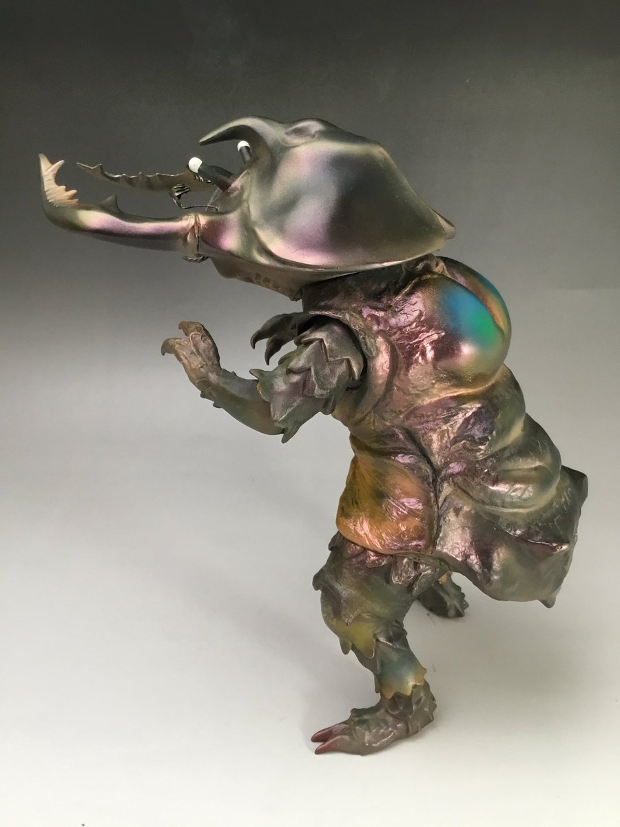 ビリケン商会さんのアントラーを作ってみました。 #メタポラ塗装