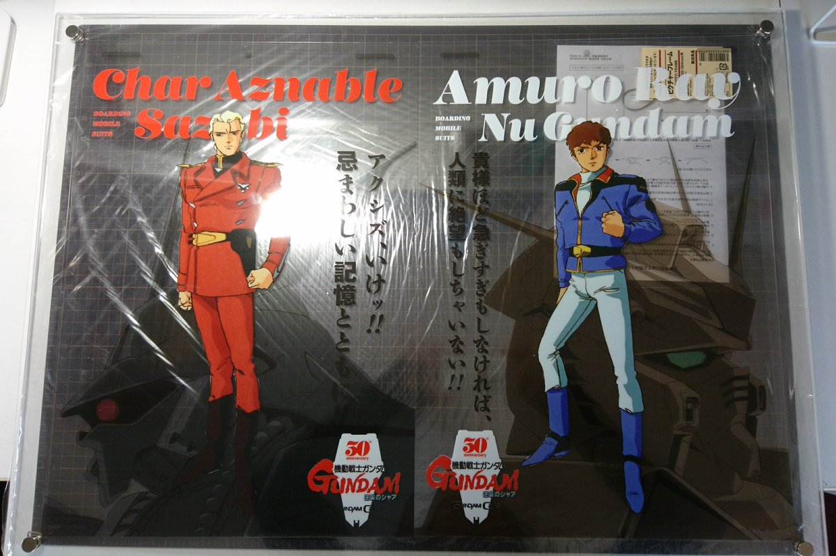 この前のクリアポスターの額装に悩むあなた…無印のアクリルピクチャー