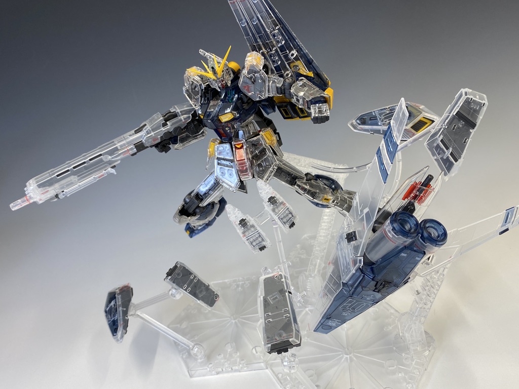 福岡店情報】 RG 1/144 νガンダムHWS [クリアカラー]好評販売中