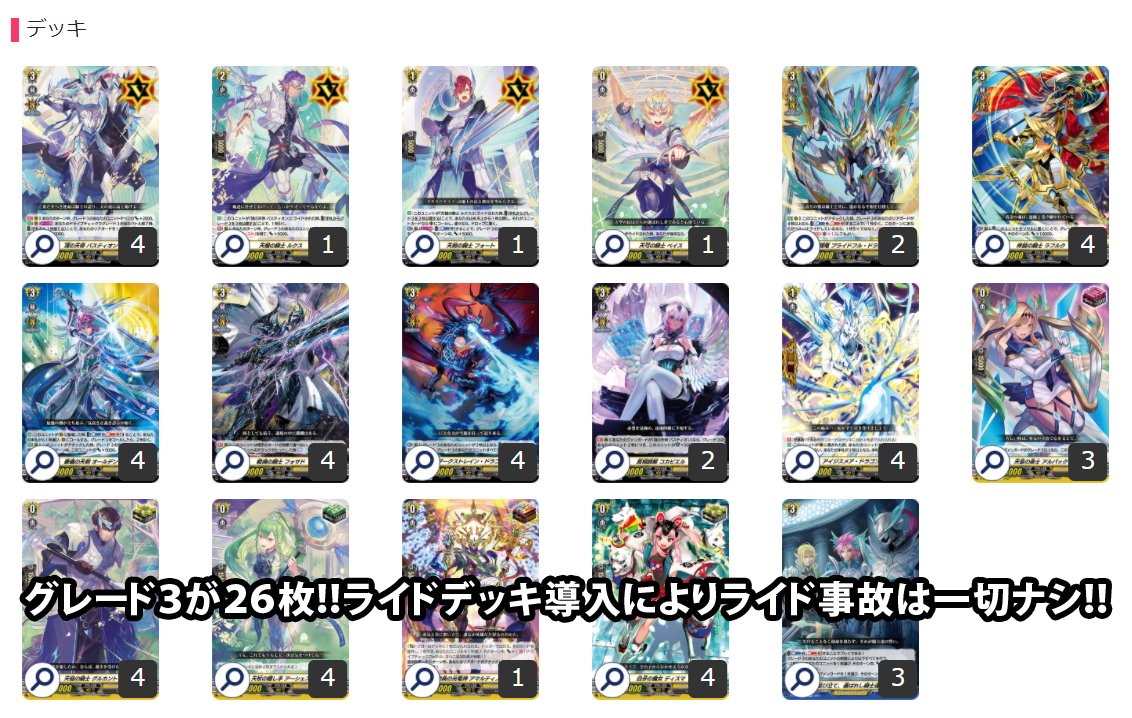 ヴァンガード】トリガー以外ほぼグレード3オンリー！？ついに森川くん