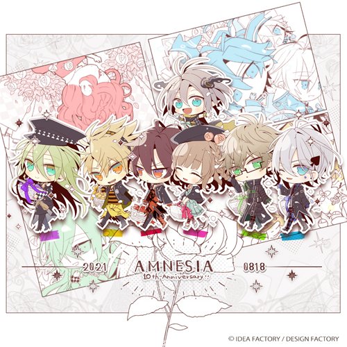 🌹AMNESIA 10th Anniversary🌹 ――もう一度貴方に恋をする。 本日2021年