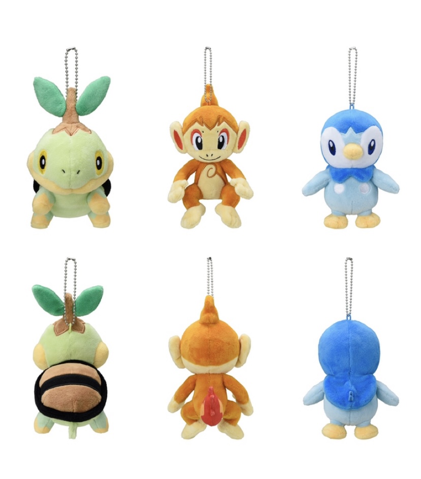 今週発売 ぬいぐるみ 等身大ロトム マスコット ナエトル・ヒコザル