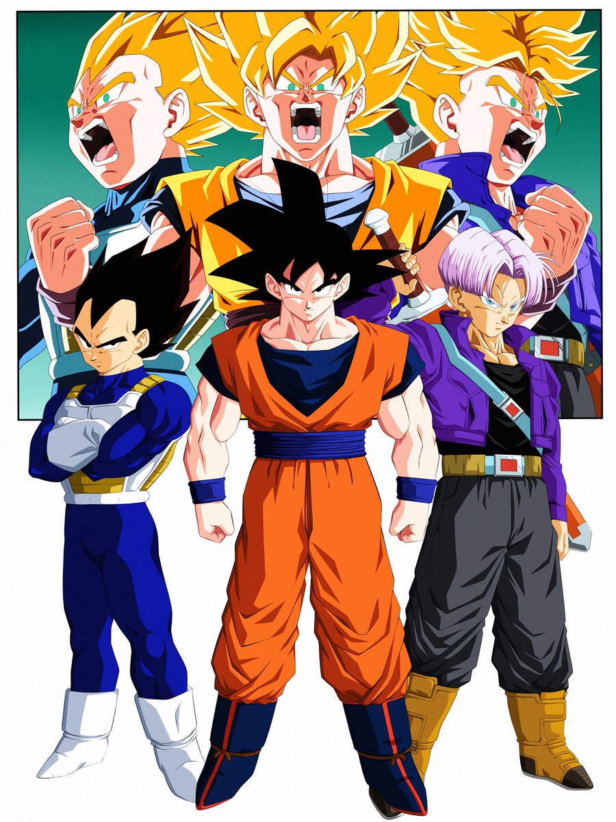 トランクス(ドラゴンボール) ,ベジータ 「三大超サイヤ人 」|たいどん